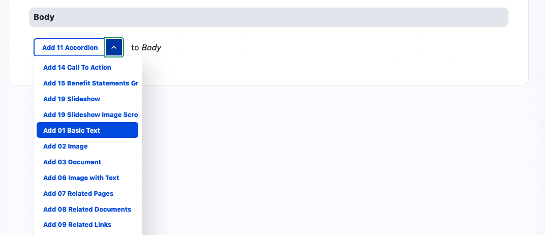 Adding News Page Screengrab