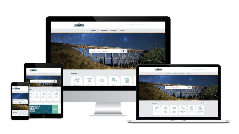 Golden Plains Shire Council Website Design